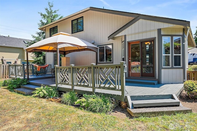 9304 Farwest Dr SW, Tacoma, WA 98498 - back of house featuring a wooden deck