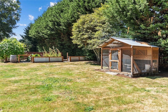 34226 42nd Ave S, Auburn, WA 98001 - view of yard featuring exterior structure and an outdoor structure