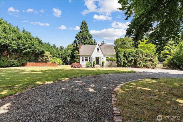 34226 42nd Ave S, Auburn, WA 98001 - view of front of house featuring a chimney and gravel driveway