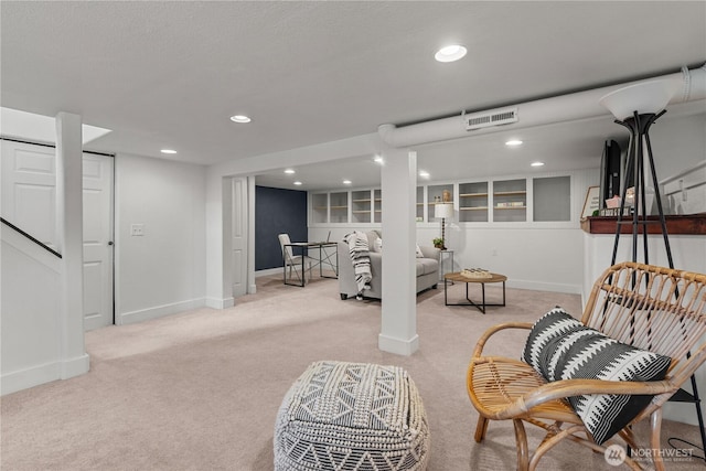 34226 42nd Ave S, Auburn, WA 98001 - finished basement featuring light carpet and recessed lighting