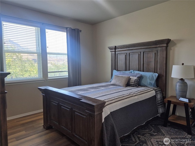 420 Hammond Ln, Rock Island, WA 98850 - bedroom with dark wood finished floors and baseboards