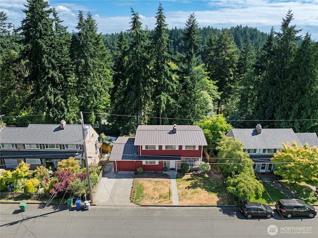 317NW 177th St, Shoreline, WA 98177 - view from above of property with a forest