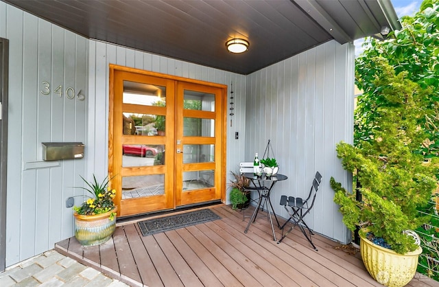 3406 SW Manning St, Seattle, WA 98126 - view of exterior entry with french doors