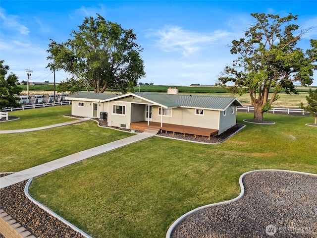 19621 N Glade Rd, Mesa, WA 99343 - rear view of house featuring a chimney