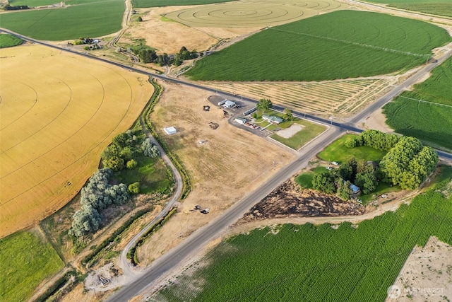 19621 N Glade Rd, Mesa, WA 99343 - aerial overview of property's location featuring rural landscape