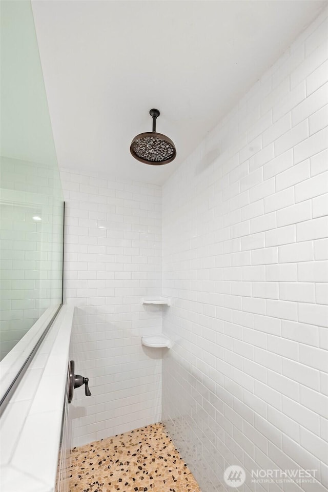 19621 N Glade Rd, Mesa, WA 99343 - bathroom with tiled shower