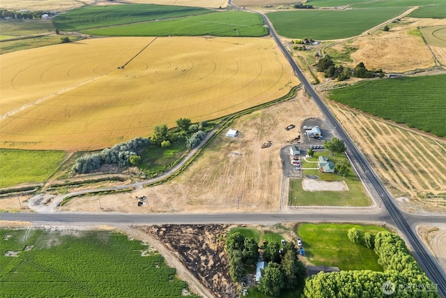 19621 N Glade Rd, Mesa, WA 99343 - aerial view of property's location featuring rural landscape