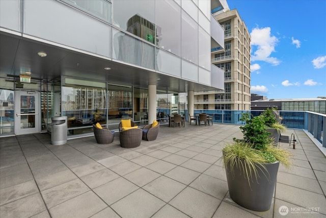 737 Olive Way Unit 1903, Seattle, WA 98101 - view of patio / terrace