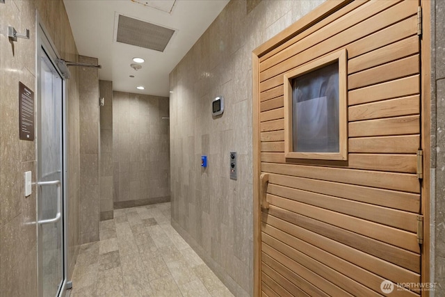 737 Olive Way Unit 1903, Seattle, WA 98101 - hall with a relaxing sauna