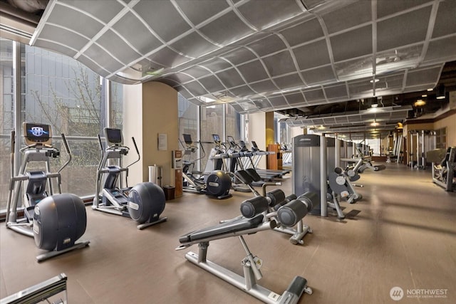 737 Olive Way Unit 1903, Seattle, WA 98101 - view of gym