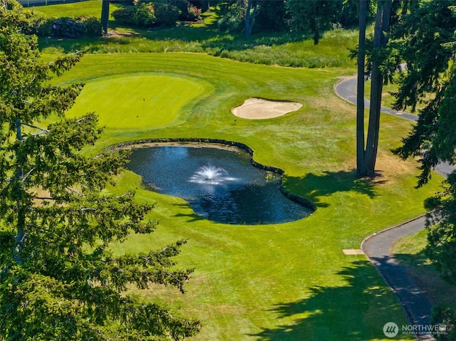 7501 Ruby Dr SW Unit G202, Lakewood, WA 98498 - view of home's community with a water view and view of golf course