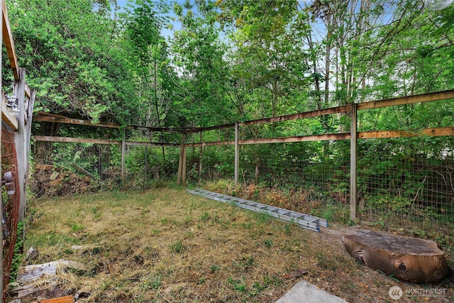 5140 Johnson Point Rd NE, Olympia, WA 98516 - view of fenced backyard