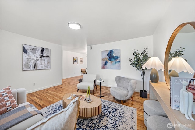 8808 NE 139th St, Kirkland, WA 98034 - living area featuring wood finished floors and baseboards