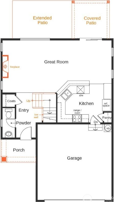 37431 30th Pl S Unit Lot27, Federal Way, WA 98003 - view of floor plan / room layout