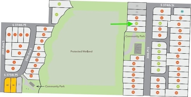 37431 30th Pl S Unit Lot27, Federal Way, WA 98003 - map / location