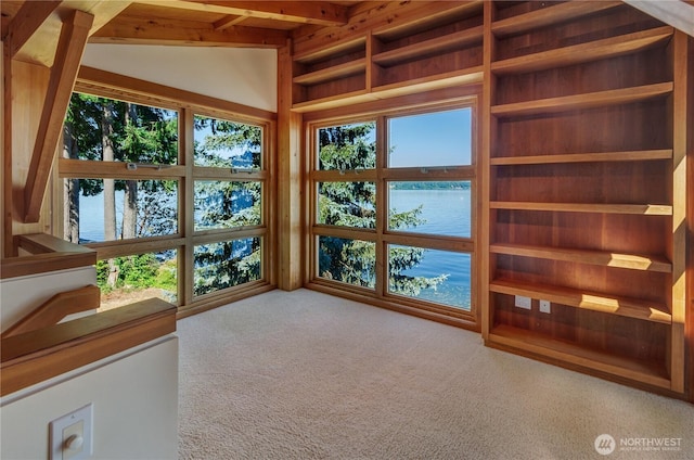 9913 Point View St NE, Olympia, WA 98516 - view of unfurnished sunroom