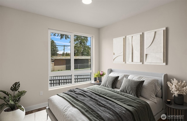 6901 NE 184th Ln Unit 103, Kenmore, WA 98028 - bedroom with wood finished floors and baseboards