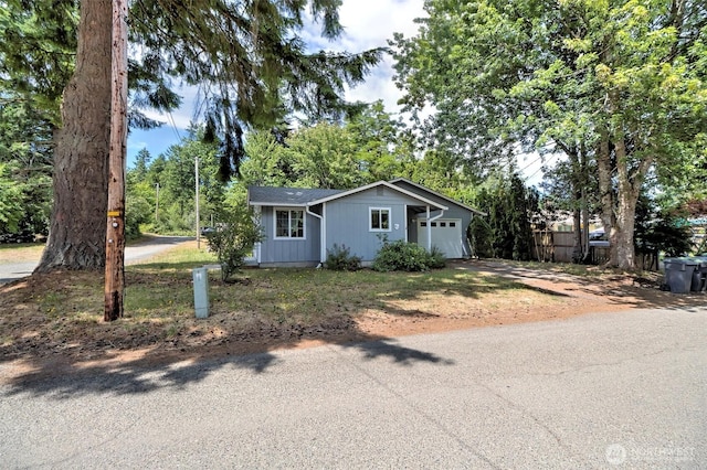 2059 Beverly Blvd, Shelton, WA 98584 - view of front of property with an attached garage and driveway