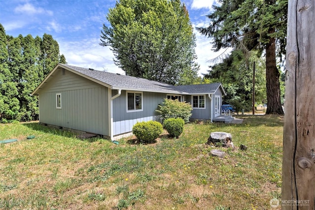 2059 Beverly Blvd, Shelton, WA 98584 - back of property with a lawn
