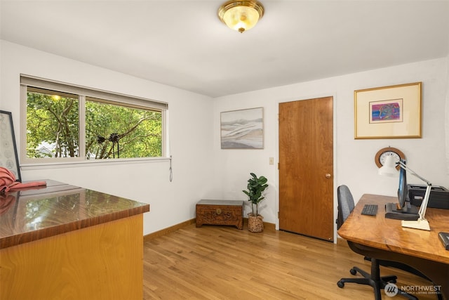 3912 NE 127th St, Seattle, WA 98125 - home office featuring light wood-type flooring