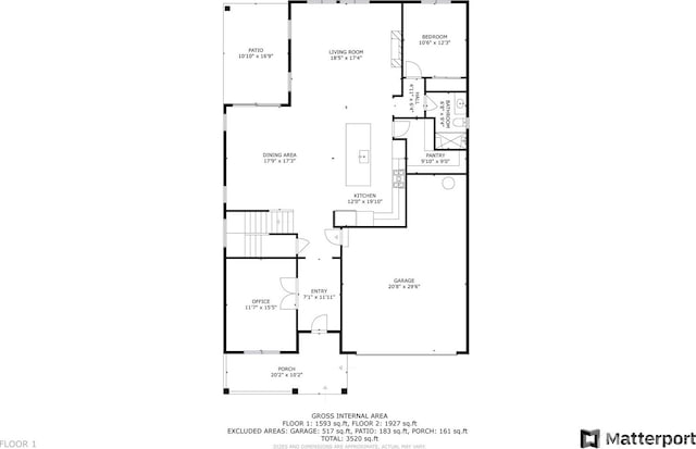 3941 233rd St SE, Bothell, WA 98021 - view of property floor plan