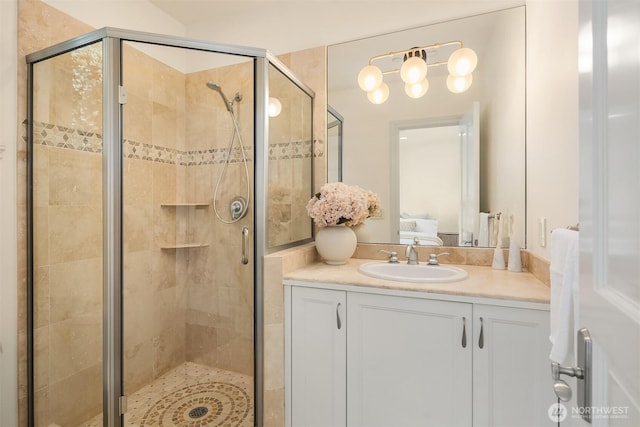 3210 Hunts Point Rd, Hunts Point, WA 98004 - full bath featuring ensuite bath, vanity, and a stall shower