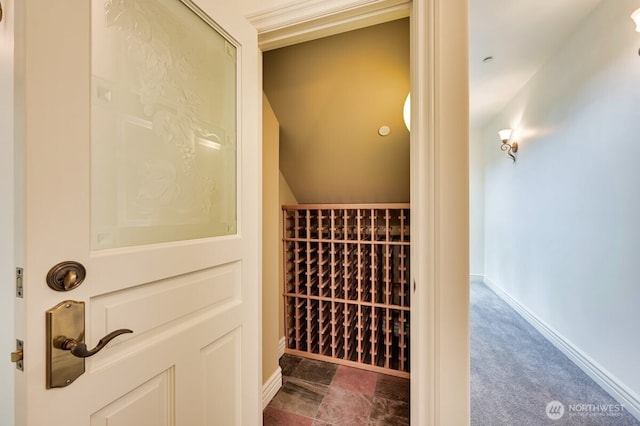 3210 Hunts Point Rd, Hunts Point, WA 98004 - wine cellar featuring baseboards