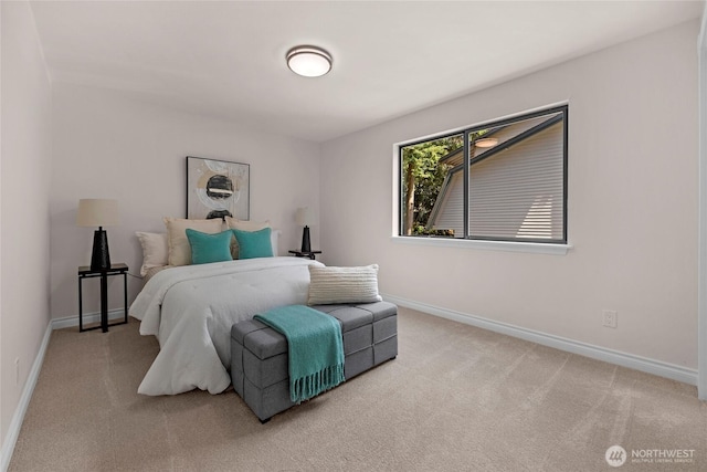 13573 Linden Ave N Unit 302, Seattle, WA 98133 - carpeted bedroom with baseboards