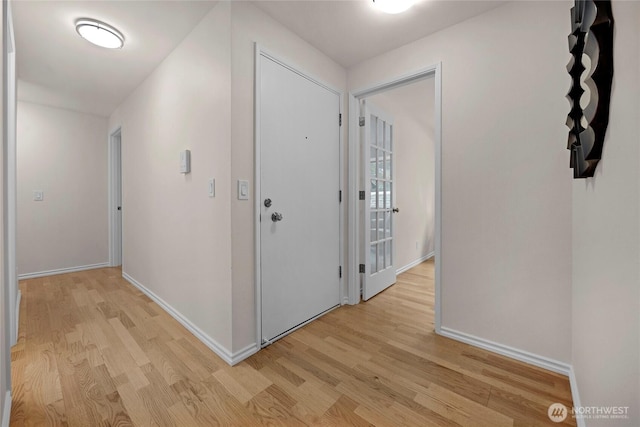 13573 Linden Ave N Unit 302, Seattle, WA 98133 - corridor featuring light wood-type flooring