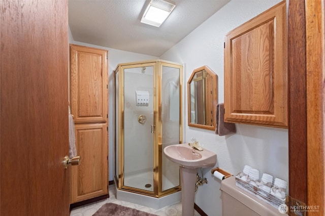 17310 Palatine Ave N, Shoreline, WA 98133 - bathroom with a shower stall and toilet