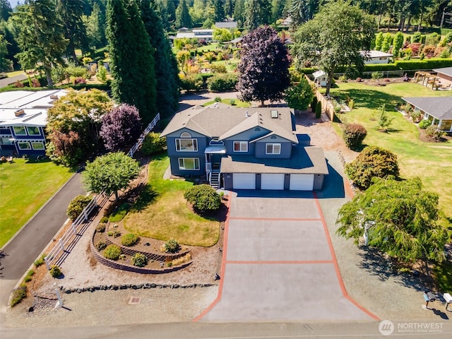 7332 156th St SE, Snohomish, WA 98296 - aerial view of property and surrounding area