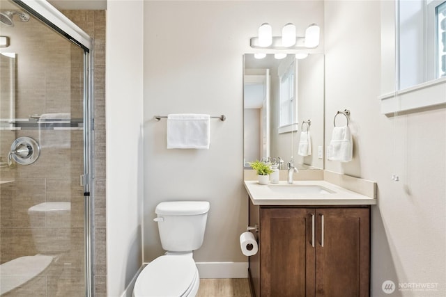 24130 145th Ave SE, Snohomish, WA 98296 - full bath featuring vanity and a shower stall