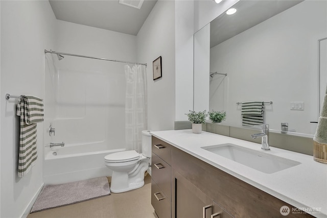 8537 22nd Pl NE, Seattle, WA 98115 - bathroom with vanity and shower / tub combo