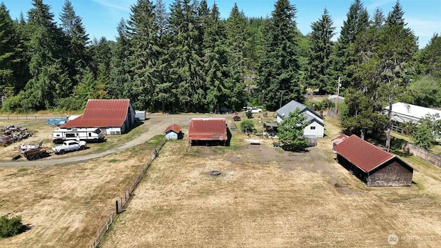 15 S Heise Rd, Elma, WA 98541 - view of subject property featuring a heavily wooded area