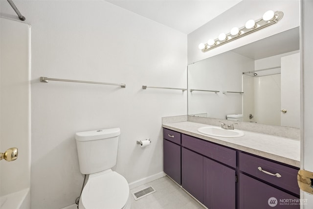 2810 Brentwood Dr SE, Lacey, WA 98503 - full bathroom with vanity and shower / washtub combination