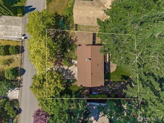 2810 Brentwood Dr SE, Lacey, WA 98503 - view of property location featuring property parcel outlined
