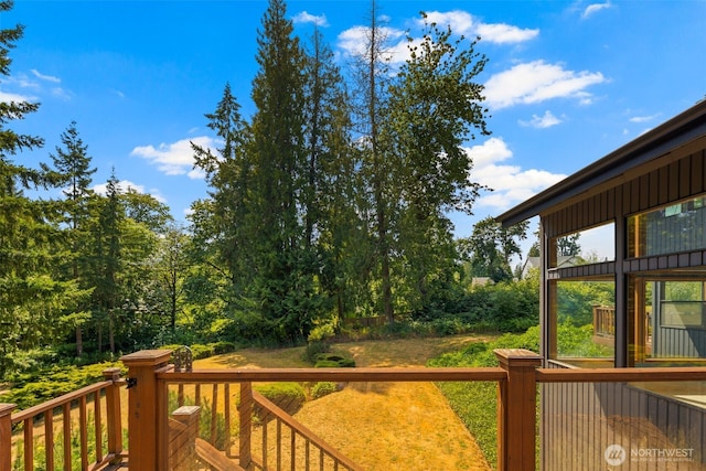 2515 87th Avenue Ct E, Edgewood, WA 98371 - view of wooden terrace