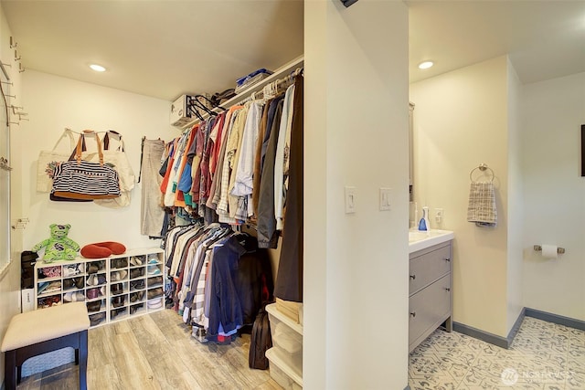 17003 53rd Ave S, Seatac, WA 98188 - spacious closet with light wood finished floors