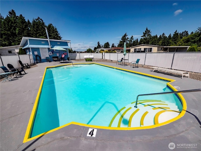 4805 Cushman Rd NE Unit 115, Olympia, WA 98506 - view of pool with a patio area