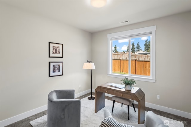605 26th Avenue Ct, Milton, WA 98354 - carpeted home office featuring baseboards