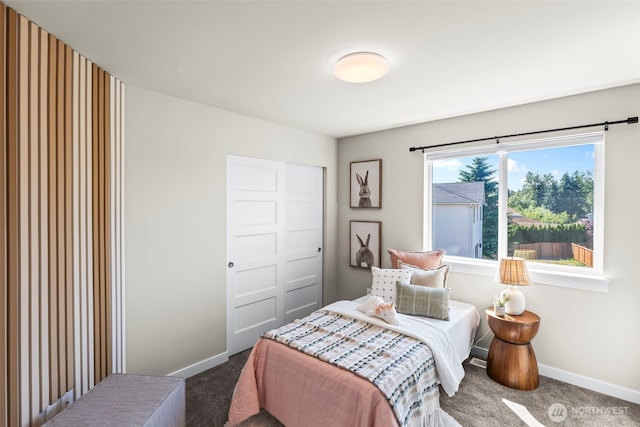 605 26th Avenue Ct, Milton, WA 98354 - bedroom with carpet floors and a closet