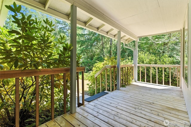 127 E Barnacle Blvd, Shelton, WA 98584 - view of wooden terrace