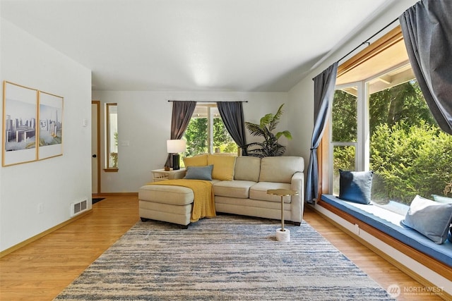 127 E Barnacle Blvd, Shelton, WA 98584 - living room featuring wood finished floors