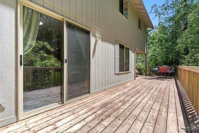 127 E Barnacle Blvd, Shelton, WA 98584 - view of wooden deck