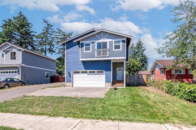 7830 A St, Tacoma, WA 98408 - view of front of house featuring concrete driveway and a garage
