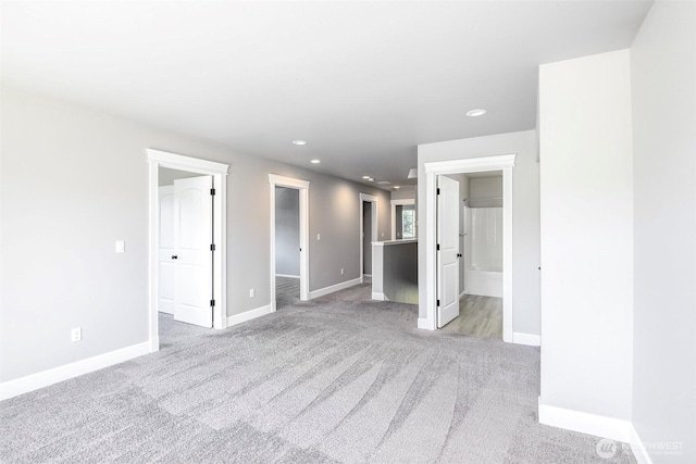 7830 A St, Tacoma, WA 98408 - spare room featuring light colored carpet and recessed lighting