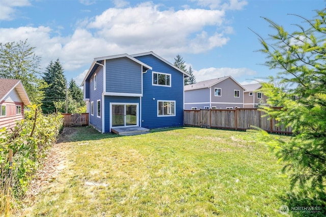 7830 A St, Tacoma, WA 98408 - back of property with a fenced backyard