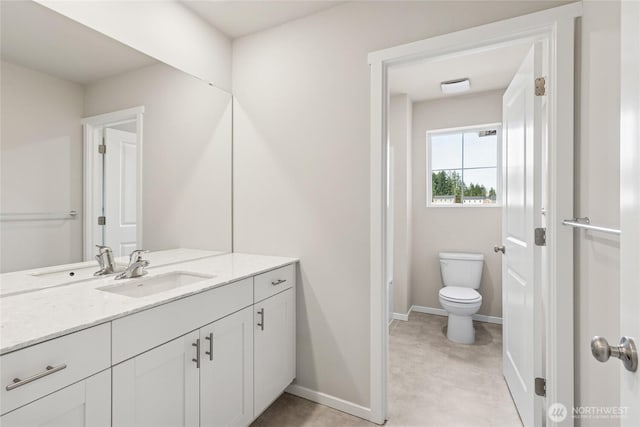3929 23rd Ave NE Unit 99, Olympia, WA 98506 - bathroom featuring vanity and toilet