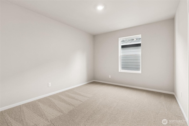 3929 23rd Ave NE Unit 99, Olympia, WA 98506 - carpeted spare room featuring baseboards and recessed lighting