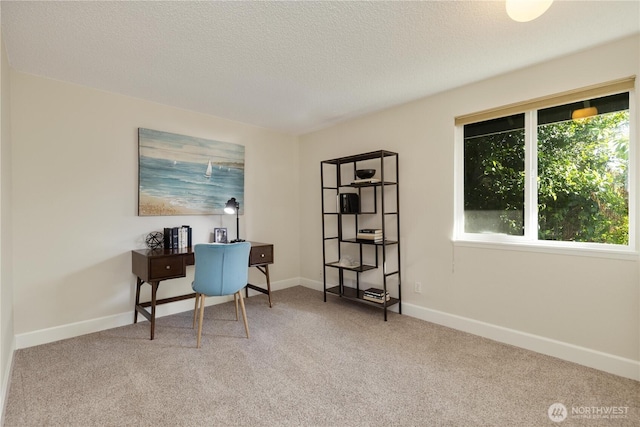 1418 W Mukilteo Blvd, Everett, WA 98203 - office space with carpet floors and a textured ceiling